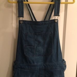 Mossimo straight-leg overalls