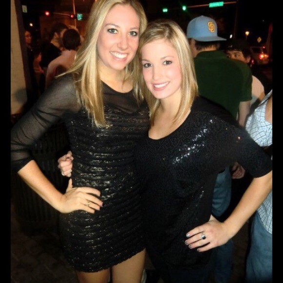 💥WKND SALE💥 Forever 21 Metallic Tiered Dress - Picture 4 of 4