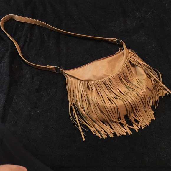 Vegan leather shoulder/cross body bag