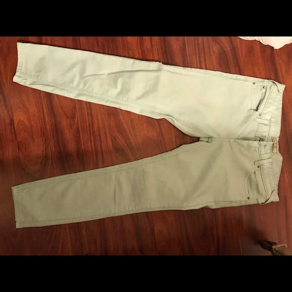 Free People Denim - Free people mint jeans Free People Denim - Free people mint jeans