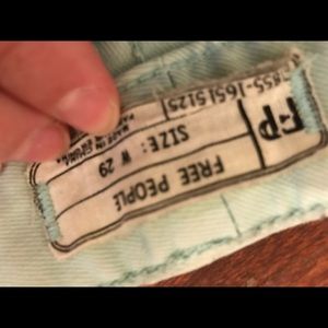 Free People Jeans - Free people mint jeans Free People Jeans - Free people mint jeans