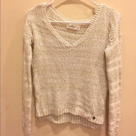 White Knitted Sweater