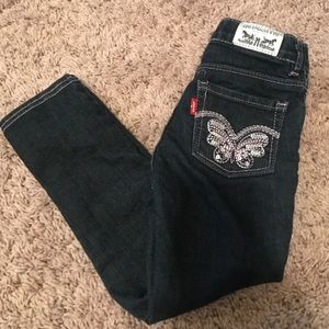 Girls skinny Levi's 4T