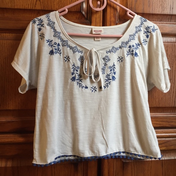 Boho Cream Top