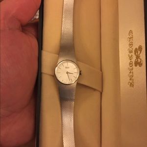 Ladies Seiko silver watch