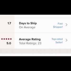 Top Rated Seller!!!