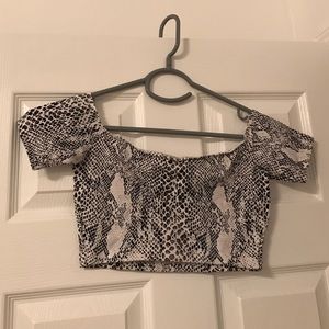 American Apparel crop top