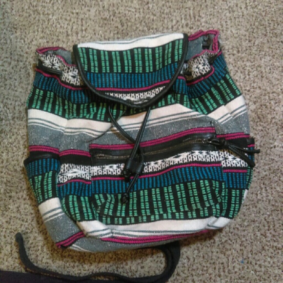 Tribal print backpack