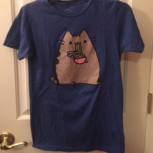 Pusheen Cat ramen tee