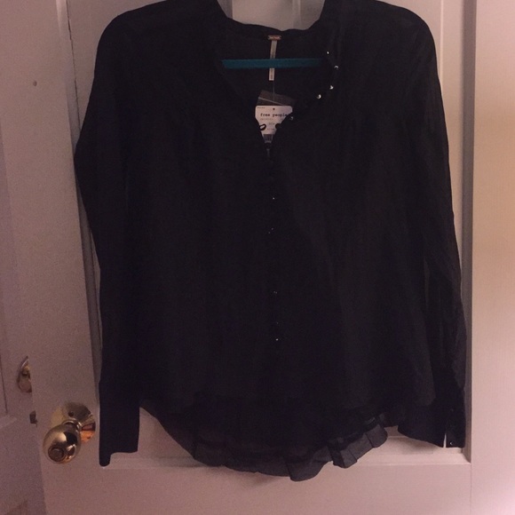 FREE PEOPLE BLOUSE - Picture 3 of 4