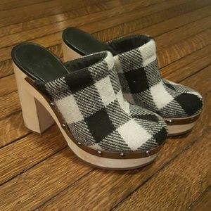 Woolrich Journalist platform Mule/clog