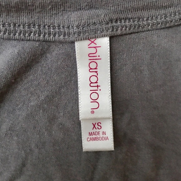 Grey Cotton Sequin Mini Dress - Picture 4 of 4