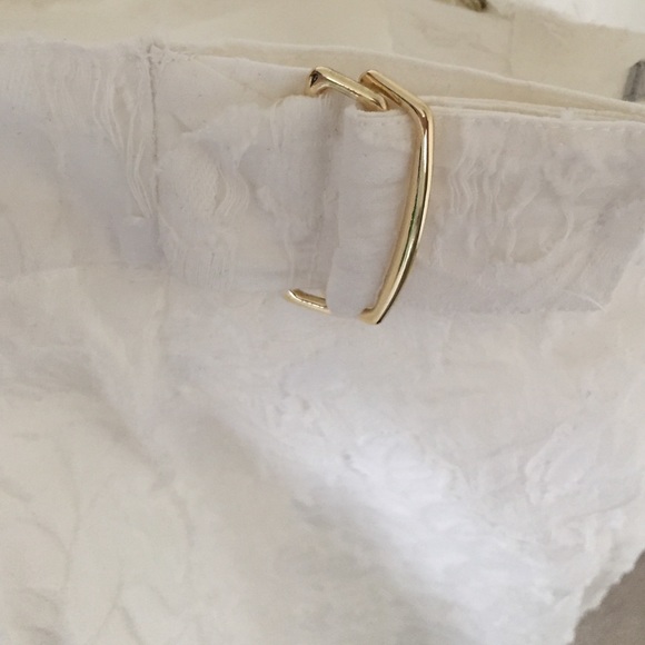 H&M designer collection white lace skirt size S - Picture 4 of 4