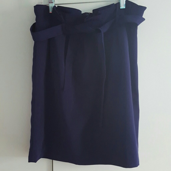 The Limited belted pleat skirt