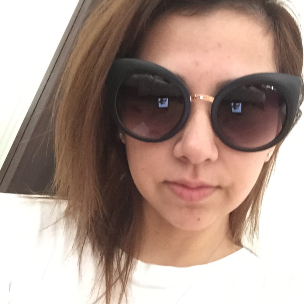 🍂ONE HOUR SALE NEW CATEYE SUNGLASSES - Picture 4 of 6
