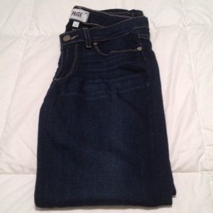 Paige Skyline Ankle Peg Jeans