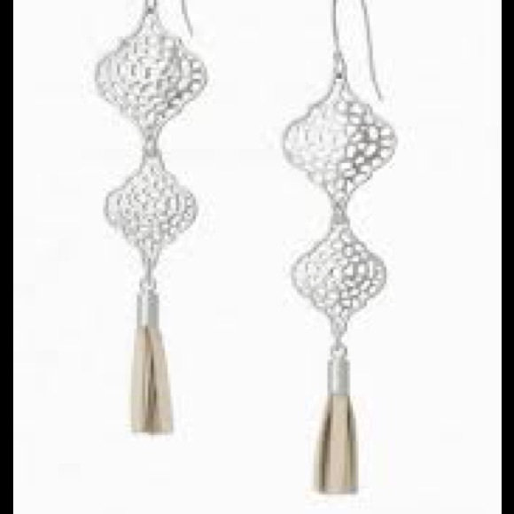 Stella and Dot Plait earrings