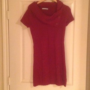 Red Sweater Dress