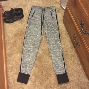 Gray joggers