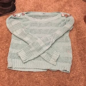 Baby blue sweater