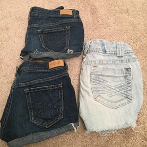 TRIO SIZE 2 AEROPOSTALE SHORTS