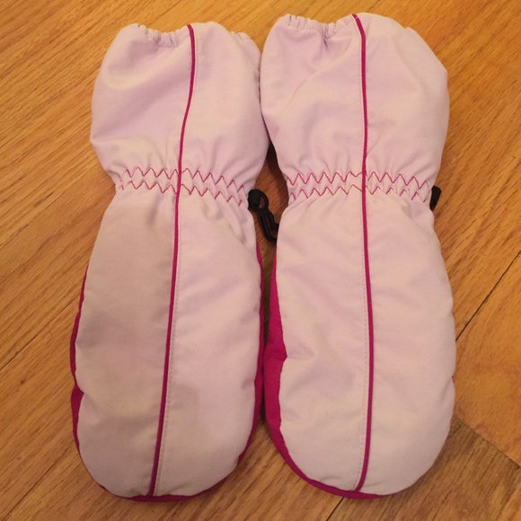 Girl's Lands End Winter Mittens Size Small
