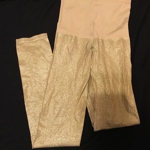 Gold leggings