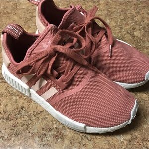Salmon pink adidas NMD