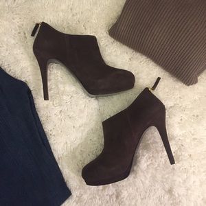 Nine West suede ankle boots