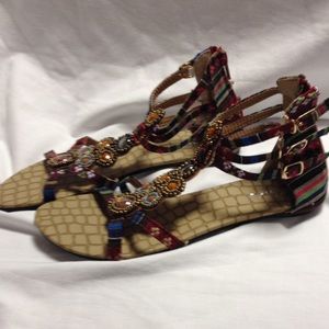 bohemian shoes and sandals