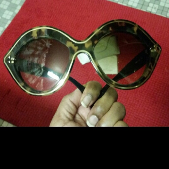 SALE! NEW ValentinoSunglasses VintageTortoiseShell - Picture 3 of 5
