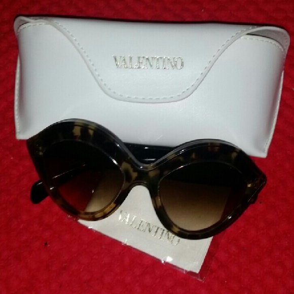 SALE! NEW ValentinoSunglasses VintageTortoiseShell - Picture 4 of 5