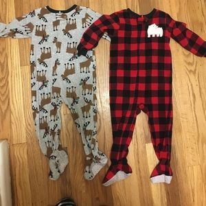 2t Footed Pajamas (2 pairs)