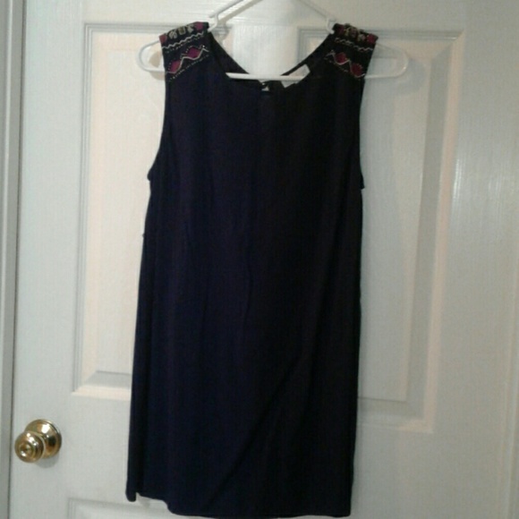 Maternity Navy Blue Top