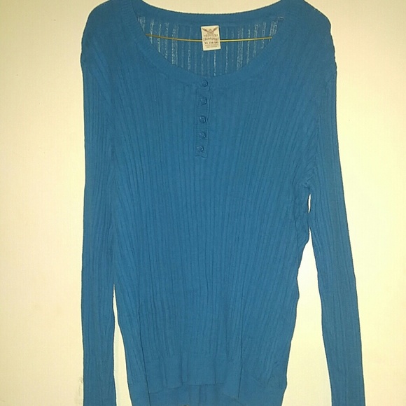 Dark teal sweater