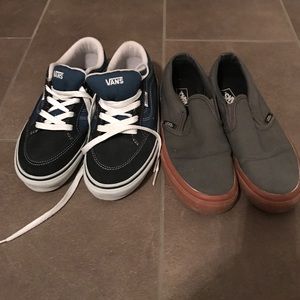 Vans kids shoes size 3