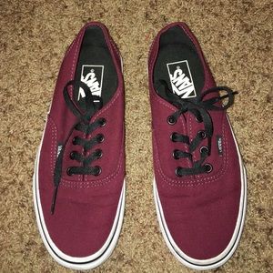 Super cute Maroon vans