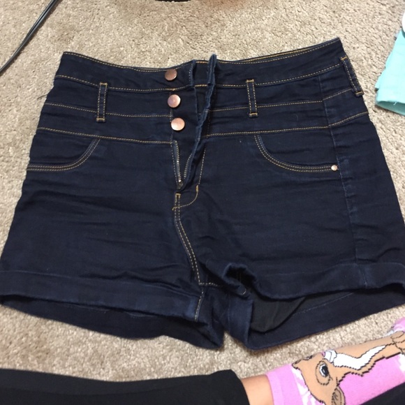high waisted shorts size 8