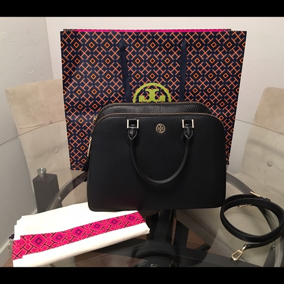 Tory Burch Landon Triple Zipper NWT