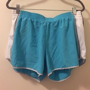 Nike dry fit athletic shorts, blue, size XL
