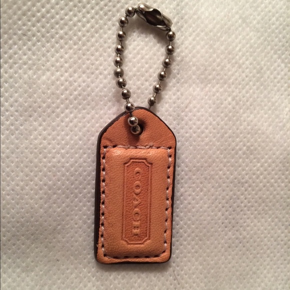 💯 Authentic Coach Natural Leather Hang Tag - Picture 2 of 3