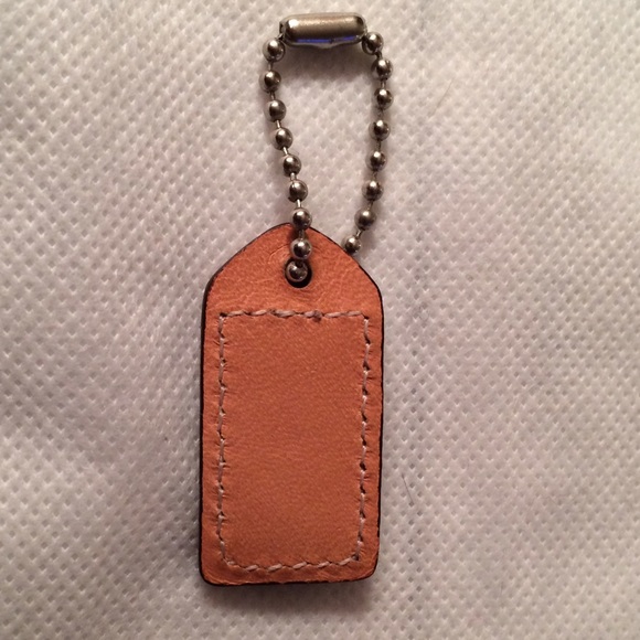 💯 Authentic Coach Natural Leather Hang Tag - Picture 3 of 3