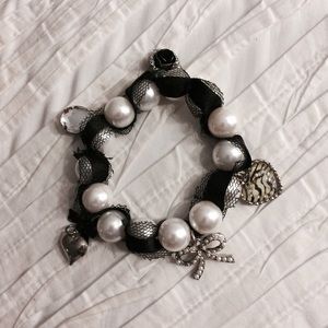 Pearl Charm Bracelet