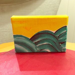 Mininart original painting amber Rose