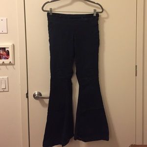 BLANKNYC blue flare jeans w/ stretchy waistband
