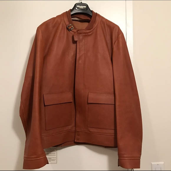 Balenciaga Other - Balenciaga tan/cognac leather jacket
