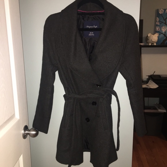 American Eagle long peacoat