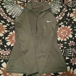 Nike Dry-Fit work out quarter zip