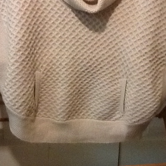 Chic Cowl Neck NWT Cream Sweater - Picture 2 of 4