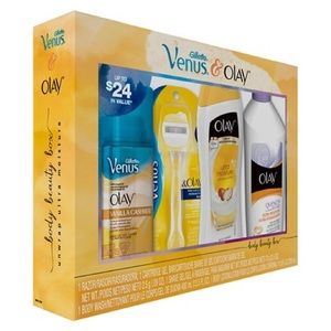 Venus and Olay body beauty box